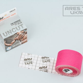 КИНЕЗИО ТЕЙП ARES UNCUT 5 СМ Х 5 М ОРАНЖЕВЫЙ ФОТО-2