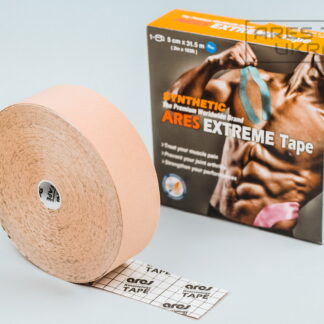 КИНЕЗИО ТЕЙП ARES EXTREME BULK 5 СМ Х 31.5 М ЗОЛОТОЙ ФОТО-3