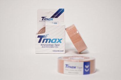 КИНЕЗИО ТЕЙП TMAX COTTON 2.5 СМ Х 5 М БЕЖЕВЫЙ 2 ТЕЙПА В УПАКОВКЕ ФОТО-1