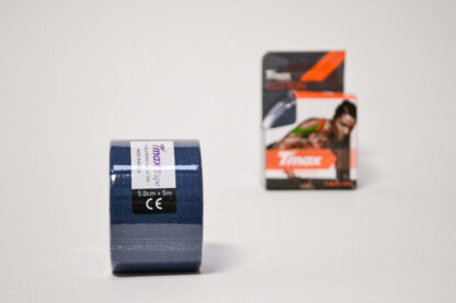 КИНЕЗИО ТЕЙП TMAX COTTON 5 СМ Х 5 М ТЕМНО – СИНИЙ ФОТО-3