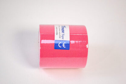КИНЕЗИО ТЕЙП TMAX COTTON 7.5 СМ Х 5 М РОЗОВЫЙ - ФОТО-1