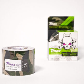 КИНЕЗИО ТЕЙП TMAX PATTERN 5 СМ Х 5 М КАМУФЛЯЖНЫЙ ЗЕЛЕНЫЙ ФОТО-5