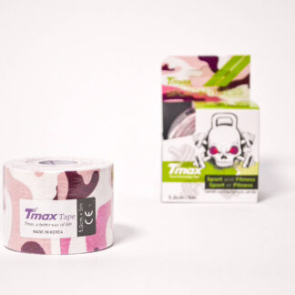 КИНЕЗИО ТЕЙП TMAX PATTERN 5 СМ Х 5 М КАМУФЛЯЖНЫЙ РОЗОВЫЙ ФОТО-5