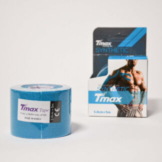 КИНЕЗИО ТЕЙП TMAX RAYON 5 СМ Х 5 М ГОЛУБОЙ ФОТО-1