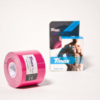 КИНЕЗИО ТЕЙП TMAX RAYON 5 СМ Х 5 М РОЗОВЫЙ ФОТО-1