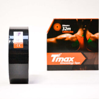 КИНЕЗИО ТЕЙП TMAX RAYON 5 СМ Х 32 М ЧЕРНЫЙ ФОТО-5