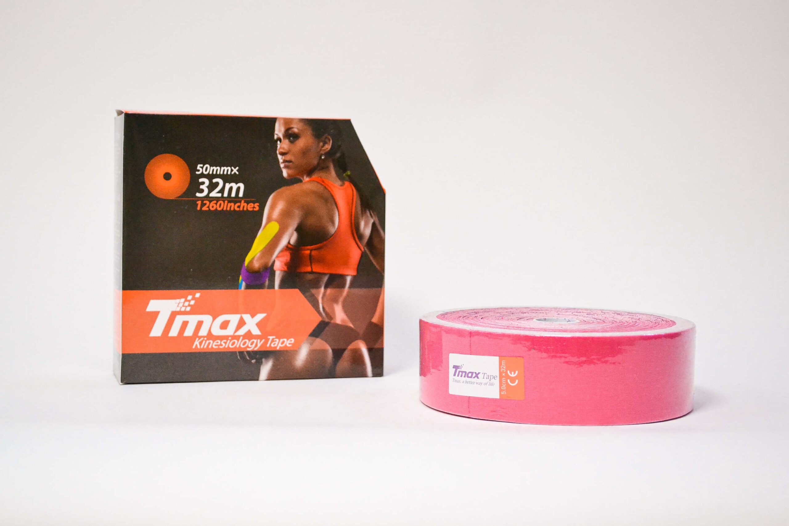 ТЕЙП TMAX COTTON 5 СМ Х 32 М РОЗОВЫЙ КАРТИНКА-1 КИНЕЗИО ТЕЙП TMAX COTTON 5 СМ Х 32 М РОЗОВЫЙ ФОТО-1