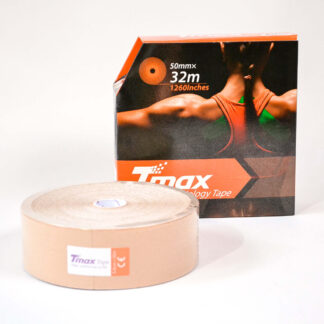 КИНЕЗИО ТЕЙП TMAX RAYON 5 СМ Х 32 М БЕЖЕВЫЙ - ФОТО-3
