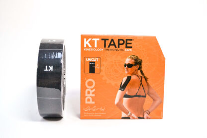 КИНЕЗИО ТЕЙП KT TAPE PRO SYNTHETIC UNCUT 5 СМ Х 38 М ЧЕРНЫЙ ФОТО-5