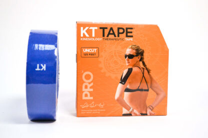 КИНЕЗИО ТЕЙП KT TAPE PRO SYNTHETIC UNCUT 5 СМ Х 38 М ГОЛУБОЙ ФОТО-3