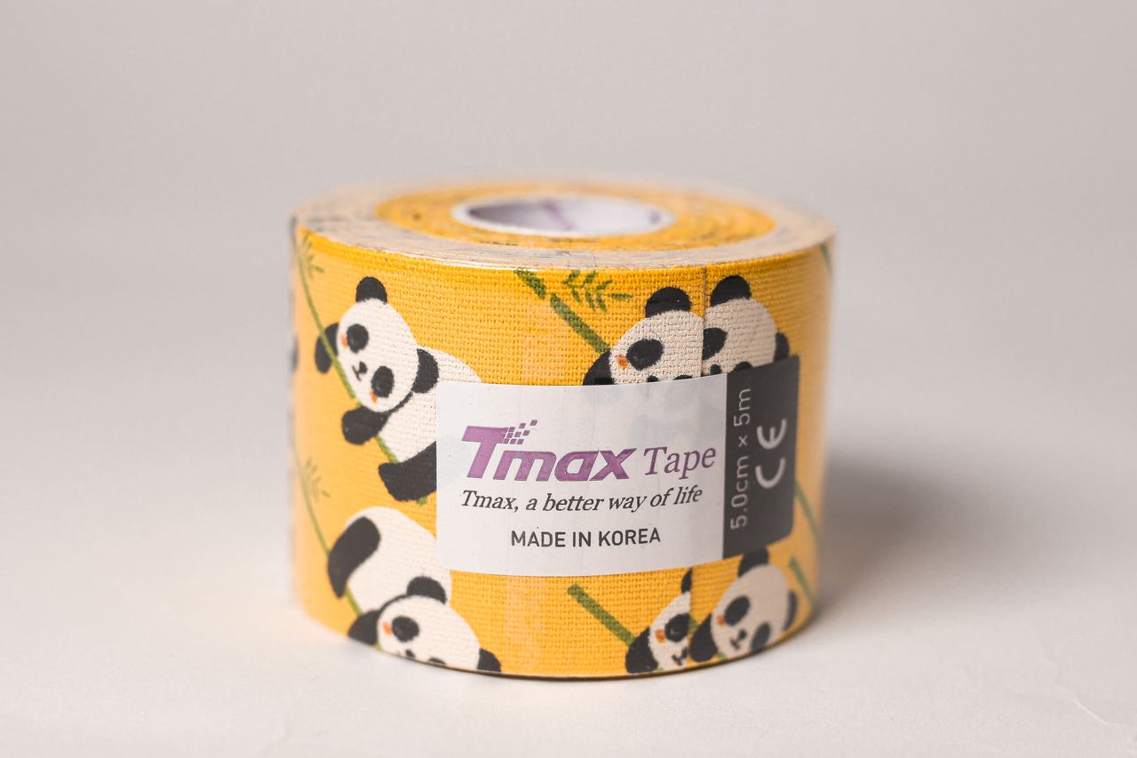 ТЕЙП TMAX PATTERN 5 СМ Х 5 М ПАНДА - КАРТИНКА-2 КИНЕЗИО ТЕЙП TMAX PATTERN 5 СМ Х 5 М ПАНДА - ФОТО-2