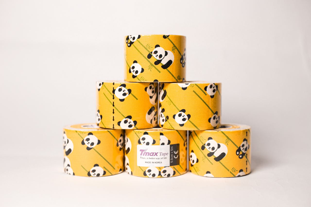 ТЕЙП TMAX PATTERN 5 СМ Х 5 М ПАНДА - КАРТИНКА-5 КИНЕЗИО ТЕЙП TMAX PATTERN 5 СМ Х 5 М ПАНДА - ФОТО-5