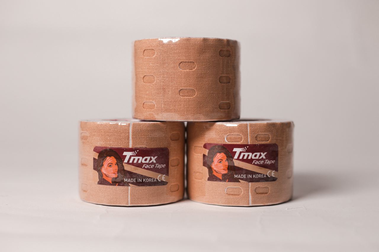 ТЕЙП ПЕРФОРИРОВАННЫЙ TMAX FACE PUNCH TAPE ХЛОПОК 5 СМ X 5 М БЕЖЕВЫЙ - КАРТИНКА-2 КИНЕЗИО ТЕЙП ПЕРФОРИРОВАННЫЙ TMAX FACE PUNCH TAPE ХЛОПОК 5 СМ X 5 М БЕЖЕВЫЙ - ФОТО-2